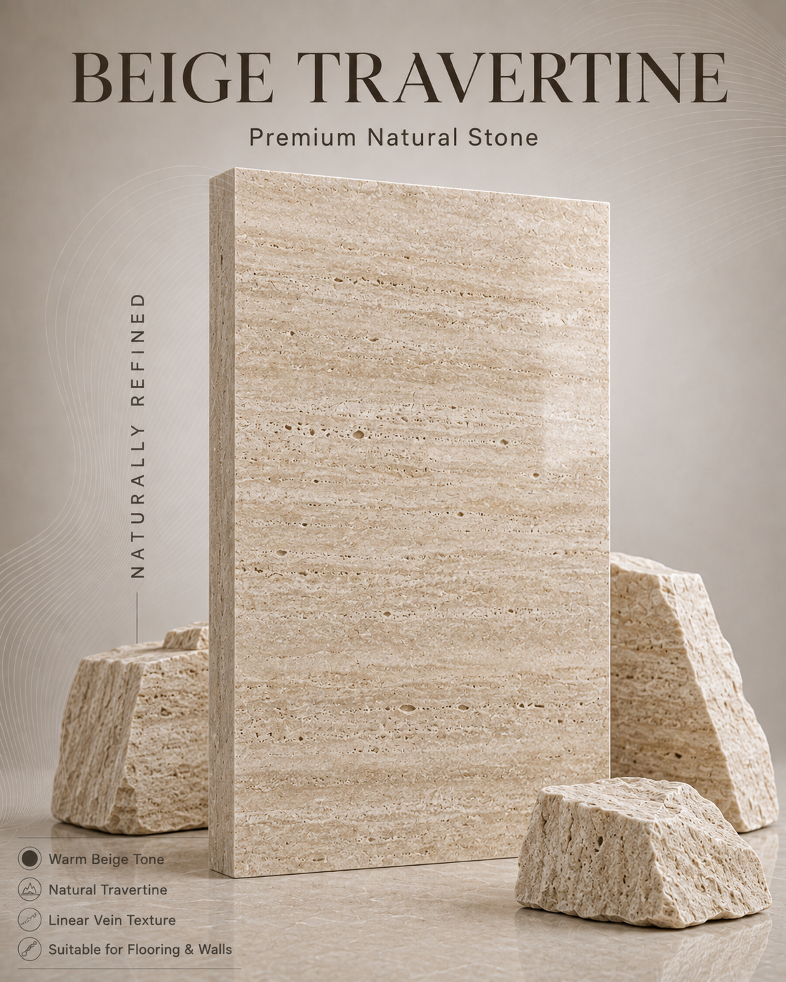 travertine beige